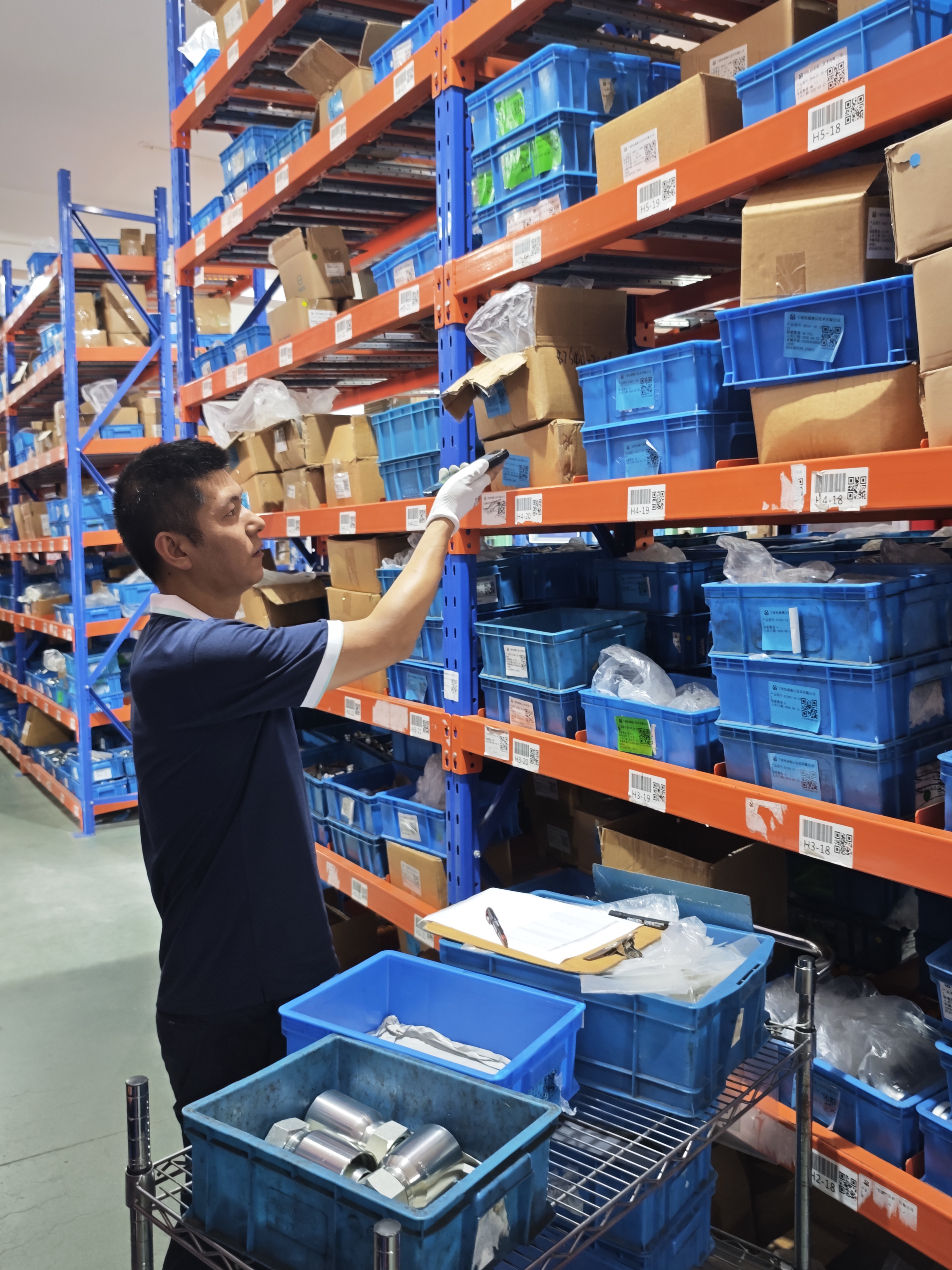 仓库PDA扫码作业